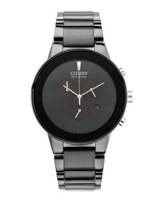 citizen Analog Black Dial Mens Watch-AT2245-57E