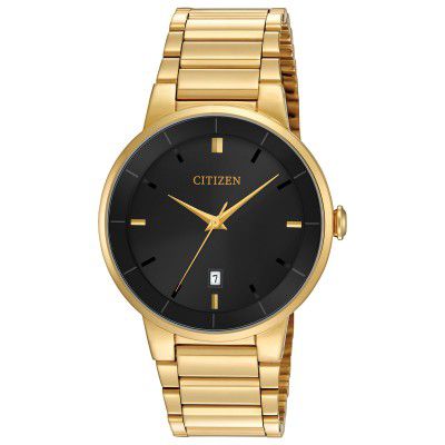 Citizen Analog Black Dial Mens Watch-BI5012-53E