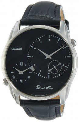 Citizen Analog Black Dial Mens Watch-AO3009-04E