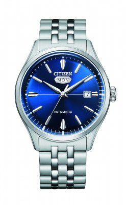 Citizen Analog Blue Dial Mens Watch-NH8390-71L