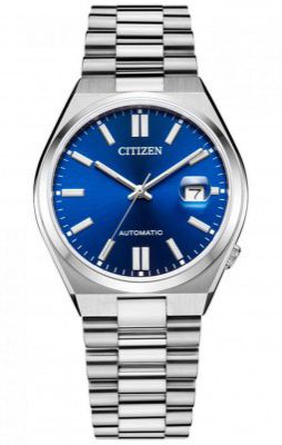Citizen Analog Blue Dial Mens Watch-NJ0150-81L