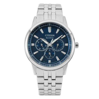 Citizen Analog Blue Dial Mens Watch-BU2071-87L