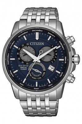 Citizen Analog Blue Dial Mens Watch-BL8150-86L