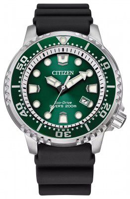 Citizen Analog Green Dial Mens Watch-BN0158-18X