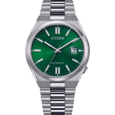Citizen Analog Green Dial Mens Watch-NJ0150-81X