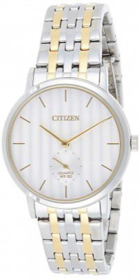 Citizen Analog Off-White Dial Mens Watch-BE9174-55A