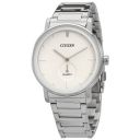 Citizen Analog Off-White Dial Mens Watch-BE9180-52A...