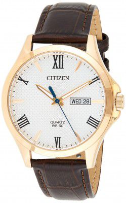 Citizen Analog White Dial Mens Watch-BF2023-01A