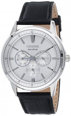 Citizen Analog White Dial Mens Watch-BU2071-01A