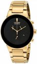 Citizen Eco-Drive Analog Black Dial Mens Watch-AT2242-55E...