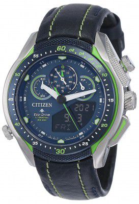 Citizen Eco-Drive PROMASTER Land Analog-Digital Blue Dial Mens Watch-JW0148-12L