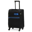 Citizen Journey Pulse Trolley Bag for Travel 57 cms Small Cabin Luggage Bag with 4 Spinner Wheel & Built-in Combination Lock (Black)...
