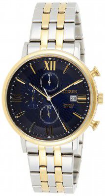 CITIZEN Quartz Analog Blue Dial Mens Watch-AN3616-75L