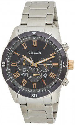 Citizen Quartz Analog Silver Dial Mens Watch-AN8168-51H