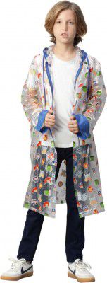 CITIZEN Self Design Boys & Girls Raincoat