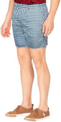 Civis Checkered Men Multicolor Boxer Shorts