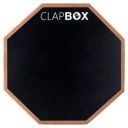 Clapbox Drum Practice Pad - 12 inches, Black (Practice pad only)...