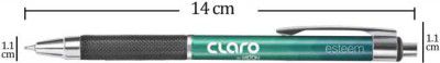 Claro by Milton Esteem tik tik Black ink Ball Pen (Black)