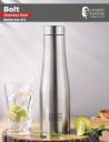 Classic Essentials 1000 ml Steel Bottle  (Pack of 2, Silver)...