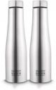 Classic Essentials 1000 ml Steel Bottle (Pack of 2, Silver)...