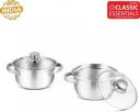 Classic Essentials Pack of 2 Cook and Serve Casserole Set  (1050 ml)...