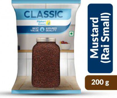 Classic Mustard/Rai Small by Flipkart Grocery  (200 g)