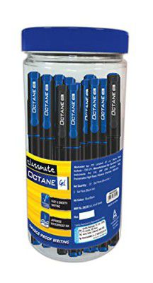 Classmate Octane Gel 25s Jar- 20 Blue Gel Pens 