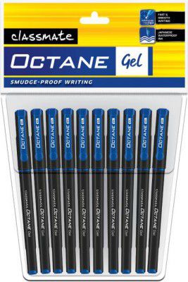 Classmate Octane Gel Pen Gel Pen (Pack of 11, Blue)