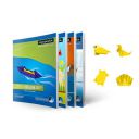 Classmate Origami Notebook - Unruled, 190 X 155mm, 172 Pages, Pack of 12 (2001291PP)...