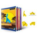 Classmate Origami Notebooks - Unruled 172 Pages 240 mm x 180 mm - Pack Of 4...