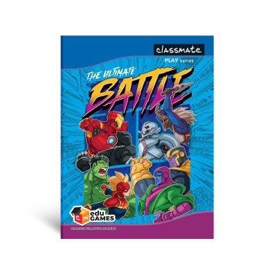 Classmate Play Series | Avengers 3 in 1 Flip Cover Notebook