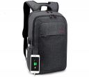 CLAVIER Men's and Women's Travel Laptop Backpack Computer Bag Fits Under 17" Laptop and Notebook (Black)...