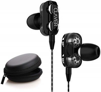 Clavier Super Bass in-Ear Earphones with Mic for All Smartphones