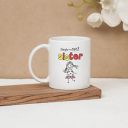 Clay Craft Ceramic Cc Mm1 Swiss Rez10 Microwave Safe Coffee Mug for Gift to Sister Brother Rakhi 300 ml, Best Sister...