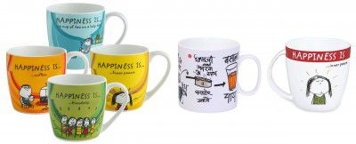 Clay Craft Ceramic Coffee Mugs  220ml&Clay Craft  Masala Chai 