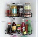 clayplus Iron Wall Shelf  (Number of Shelves - 1, Black)...