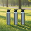 Clazkit Amaze 1000ml Sporty Stainless Steel Water Bottle Set of 3...