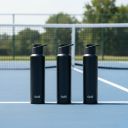 Clazkit Amaze Sporty Stainless Steel Black Matte Finish Water Bottle, Set of 3...