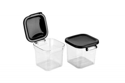 Clazkit Containers For Kitchen Storage Set, Plastic Boxes For Storage, Kitchen organizer & Kitchen Accessories Items (700 ml, 2 pcs)