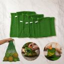 Clazkit Cotton Fridge Bags (Set of 6) – Reusable Vegetable Storage Bags ...