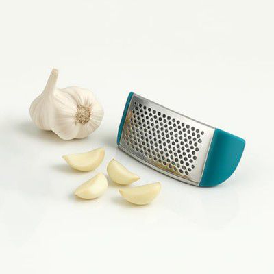 Clazkit Kitchen Stainless Steel Garlic Press with Ergonomic Handle,Garlic Crusher, Handy Garlic Crusher