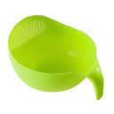 Clazkit Multi-Purpose Strainer or Washer Bowl for Rice Fruits & Vegetable Rice Bowl...