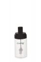 Clazkit Plastic Jar Oil & Liquid Storage Dispenser with Brush -350ml...