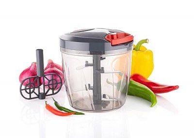 Clazkit Plastic Kitchen Dori Handy Chopper - 900ml/1000ml