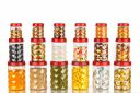 Clazkit Plastic Pet Storage Jar and Container, Set of 18...