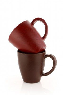 Clazkit Set of 2 Eco-Friendly Coffee Mugs | Rice Husk | Microwave Safe (Reheat Only) 