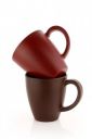 Clazkit Set of 2 Eco-Friendly Coffee Mugs | Rice Husk | Microwave Safe (Reheat Only) | Sustainable & Cute Cups for Tea, Coffee, Gifting...