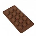 Clazkit Silicone Rose Shape Chocolate Mould...