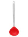 Clazkit Silicone Serving Spoon with Heat Resistant Silicone Covering Head and Stay-Cool Stainless Steel Handle,YH854...