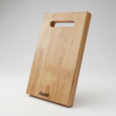 Clazkit Teak Wood Cutting/Chopping Board  - 35.5 x 24.5 x 1.5 cms